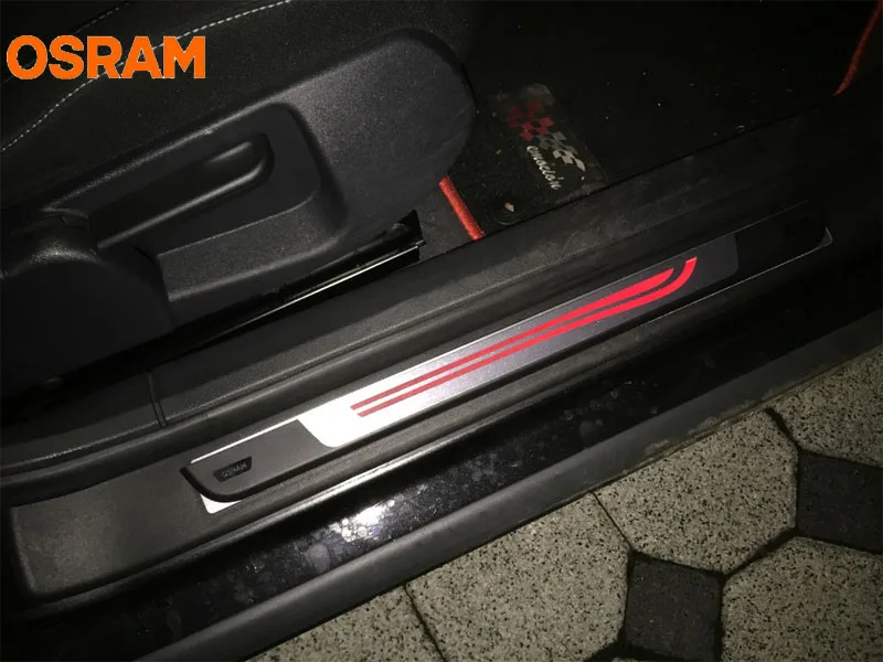 OSRAM светодио дный LED окружающей среды двери автомобиля вход ge лампа с педалью