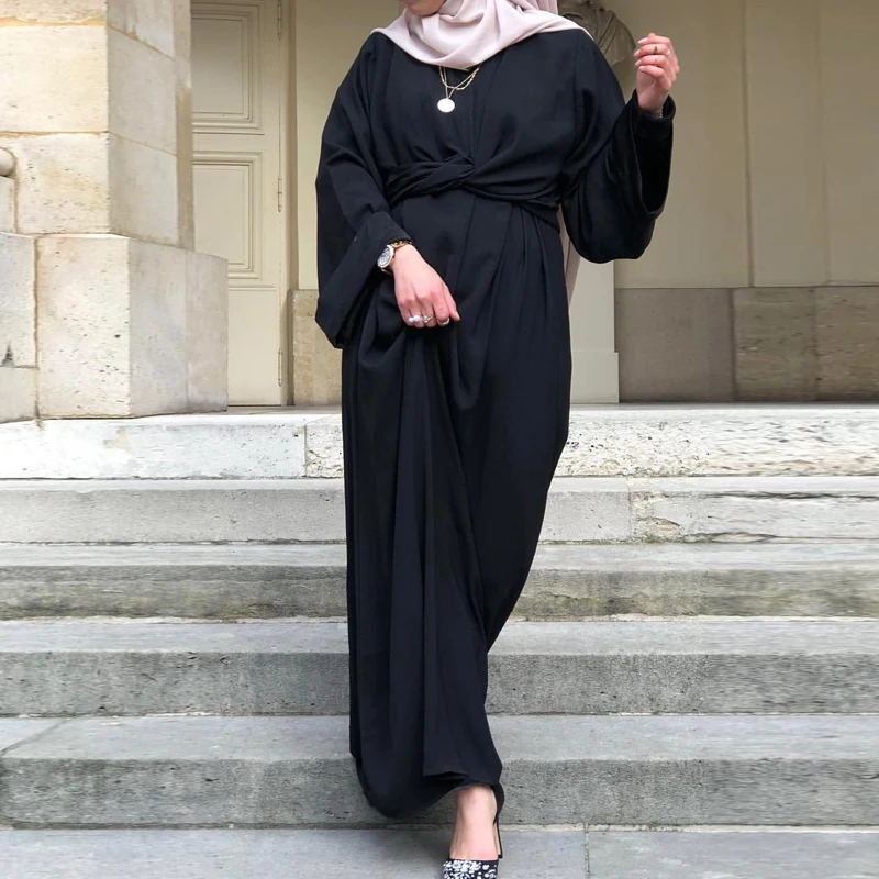Бандаж Abaya Дубай Турция мусульманское платье Кафтан Абая для женщин Рамадан