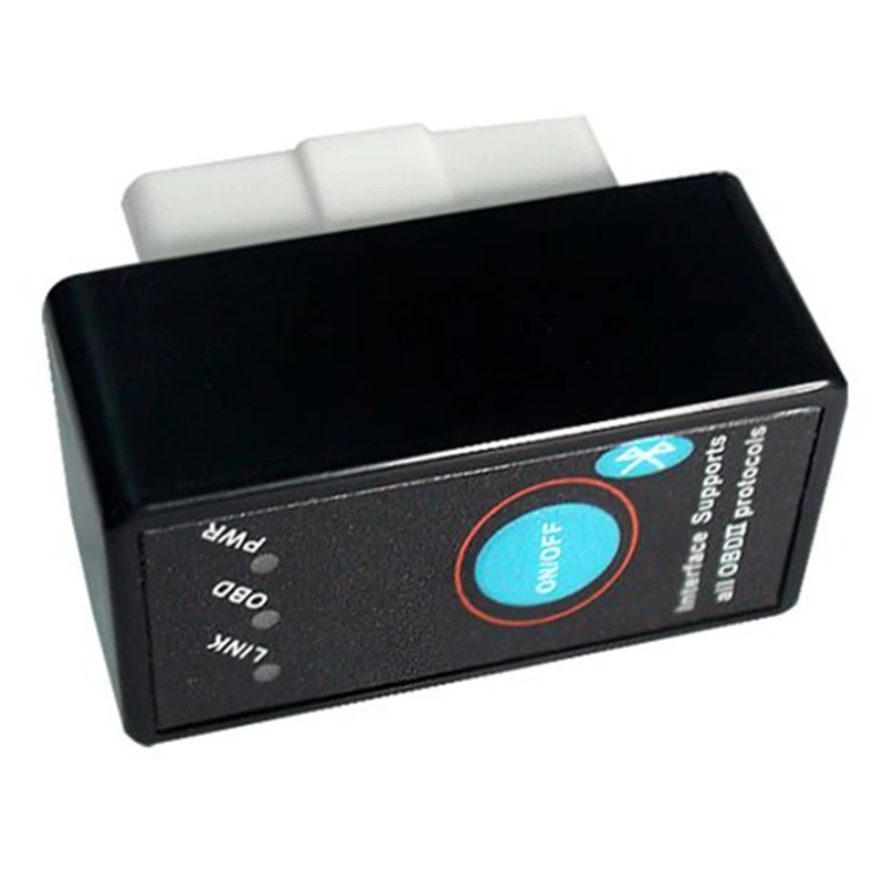 

Super Mini ELM327 with switch ELM 327 Bluetooth OBD2 OBD II CAN-BUS Diagnostic Tool + Switch Works on Android Symbian Windows
