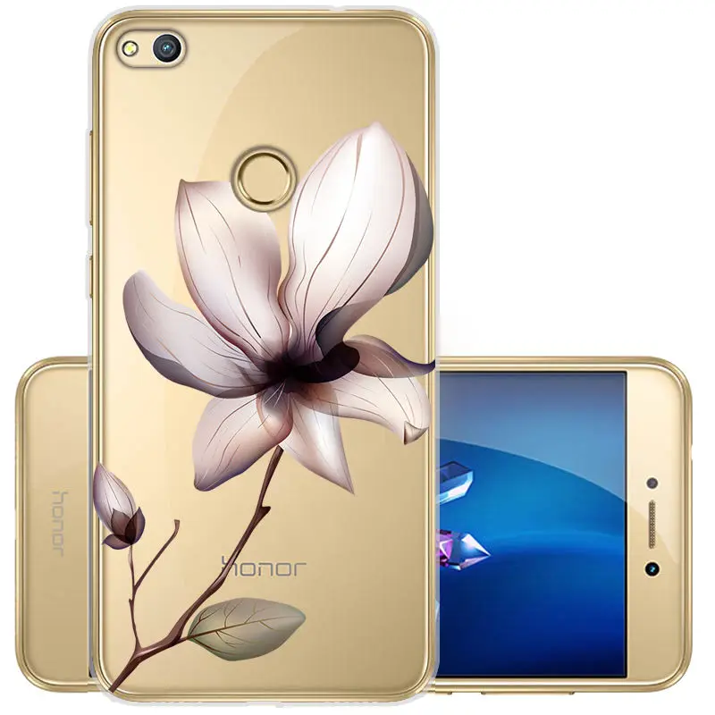 Painted Soft TPU Cover for Huawei P8 P9 Lite 2017 Clear Silicone Case Y5 Y6 2017 P Smart Honor 10 9 8X 9 lite Protective Fundas  (3)