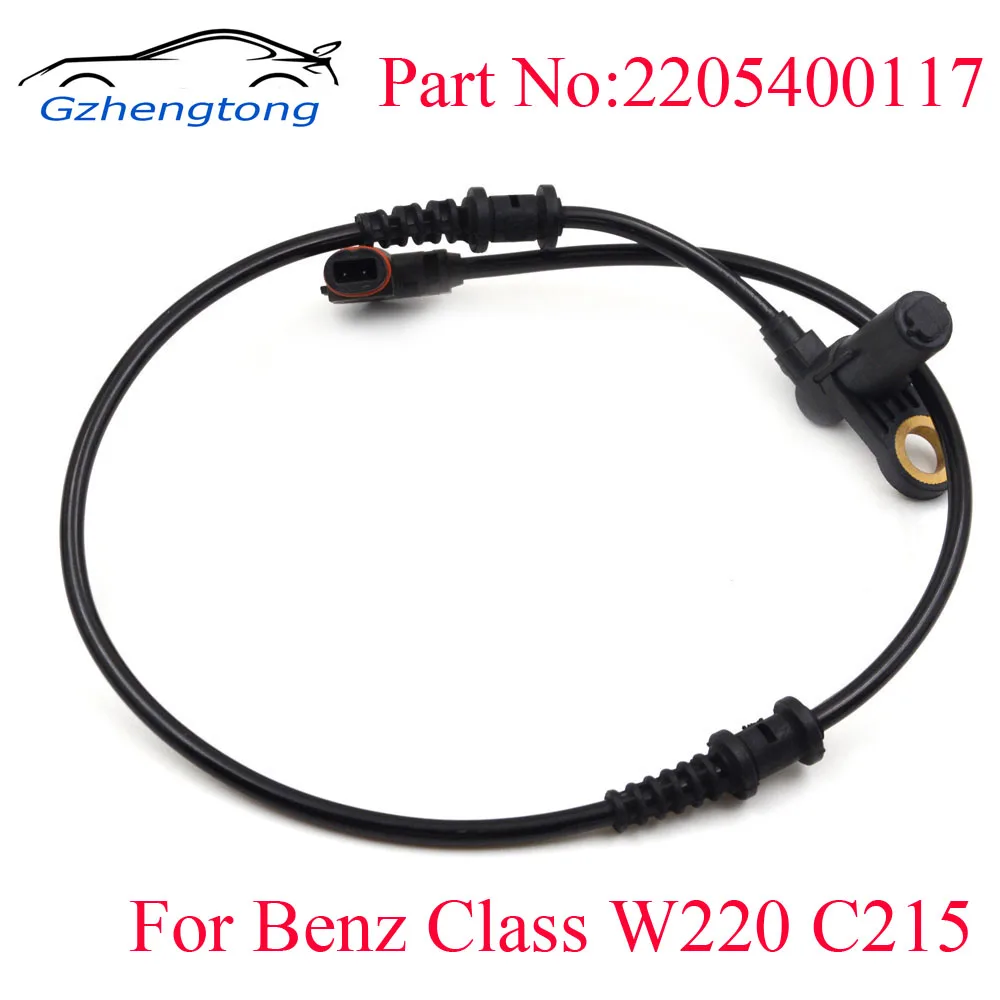 

1 pc Front Left and Right ABS Wheel Speed Sensor for Mercedes Benz Class W220 C215 OEM 220 540 01 17 220 540 02 17