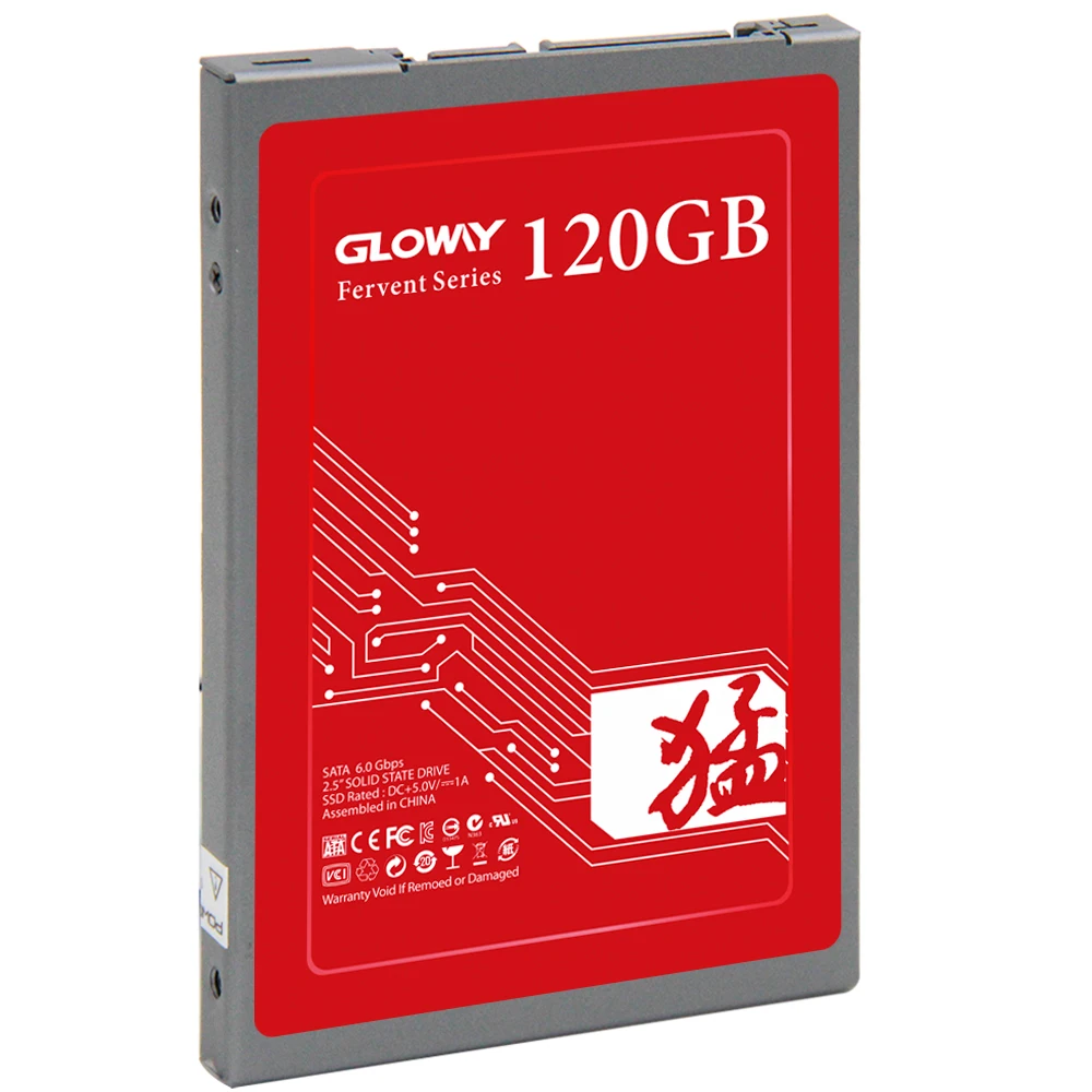 Gloway Бесплатная доставка ssd 60 Гб, твердотельные диски 6 ГБ/сек. 2,5 "Внутренний SATA III MLC Flash с высокой производительностью