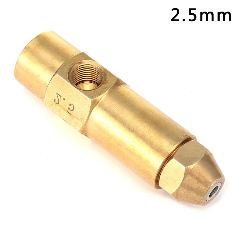 1.0/1.5/2.0/2.5mm Heavy Diesel Waste Oil Alcohol-based Fuel Burner Spray Nozzle Gold Color Two-fluid Atomization Burner Nozzle 1.0/1.5/2.0/2.5mm Heavy Diesel Waste Oil Alcohol-based Fuel Burner Spray Nozzle Gold Color Two-fluid Atomization Burner Nozzle