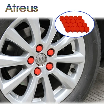 

Atreus 20Pcs Silicone Car Wheel Hub Screw Cover Cap For BMW E46 E39 Ford Volkswagen Passat B5 Toyota Chevrolet Cruze Accessories