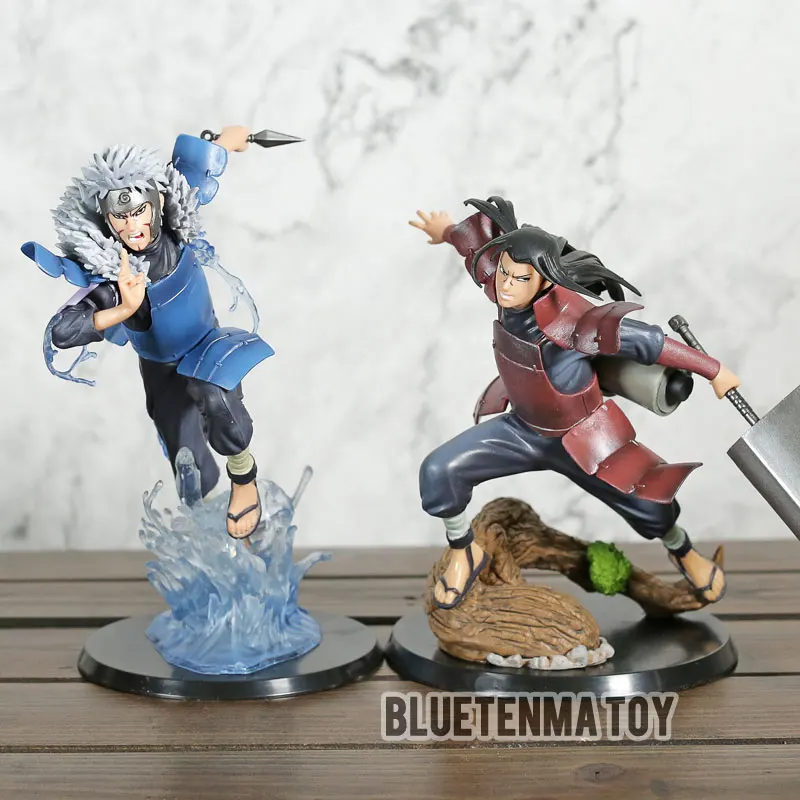 

Hot Toy Anime Action Figure Naruto Shippuden Hashirama Senju Tobirama Senju Collectible Model Toy Gift