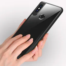 

Xiaomi Redmi Note 5 Pro Case Cover Silicone+Transparent Hard PC Back Cover for Xiaomi Redmi Note5 5Pro Protector Phone Coque 5.9