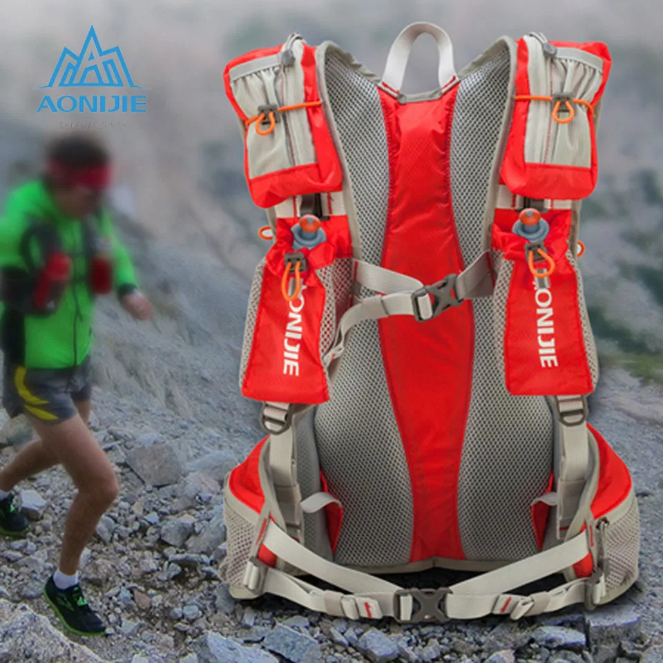 AONIJIE 12L Running Nylon Backpack Outdoor Lightweight Hydration Water Pack Sport Bag Climbing Cycling Hiking with 2L Water Bag AONIJIE 12L Running Nylon Backpack Outdoor Lightweight Hydration Water Pack Sport Bag Climbing Cycling Hiking with 2L Water Bag