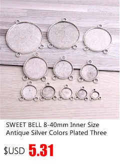 Сладкий колокольчик, 40 шт., смешанные маленькие брелоки в винтажном стиле, бронзовый, металлический сплав цинка, модные разные кулоны, амулеты D1089