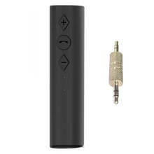 20 шт./лот беспроводной Bluetooth аудио приемник 3,5 мм разъем автомобильный комплект Hands free музыка AUX адаптер для динамика наушники для телефона MP3