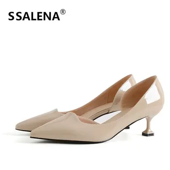 

Women Sexy Pointed Toe Pumps Ladies Classic Patent Leather Thin Heels Stiletto Women Comfortable Working Party Shoes AA51661