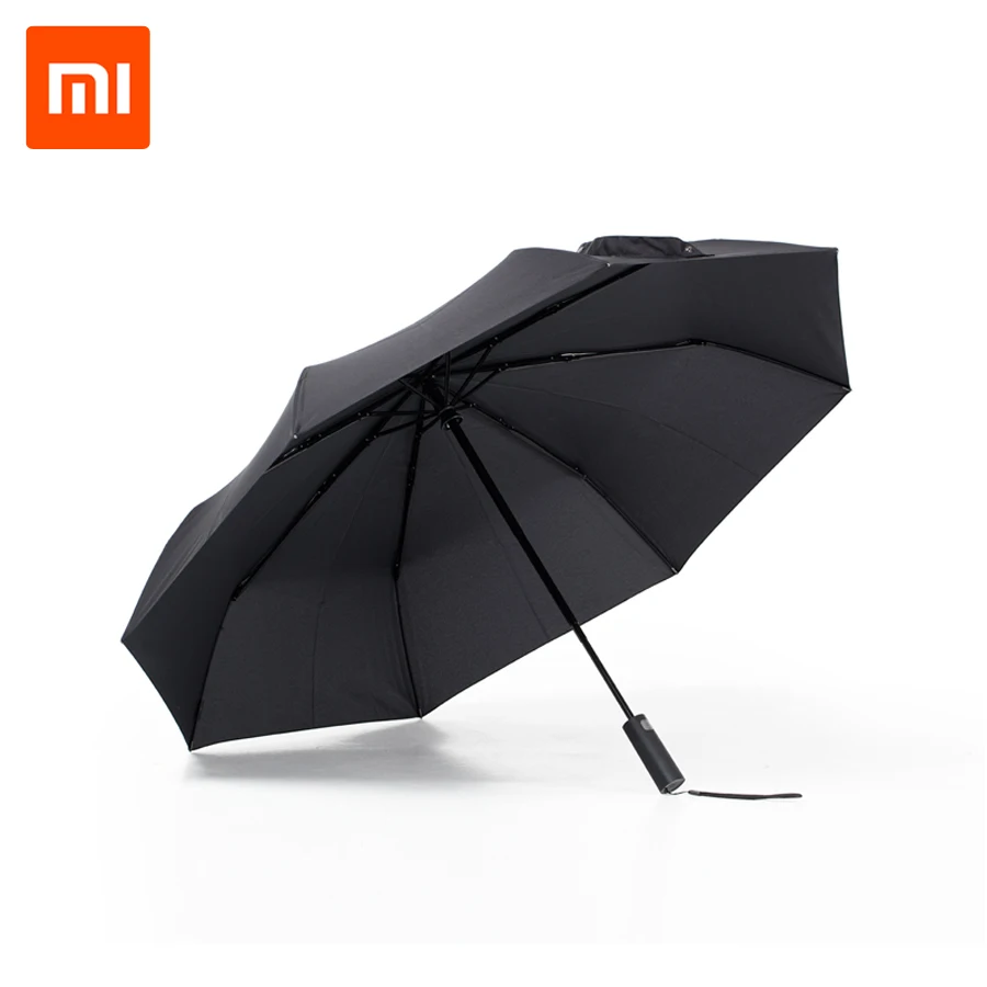 Оригинальный Xiaomi Mijia Автоматический алюминиевый Umbrel Солнечный дождливый
