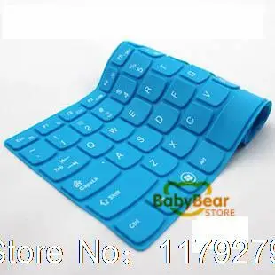 Новая силиконовая защитная пленка для клавиатуры для lenovo G770 G580 G585 G710 G700 G780 Flex 15 Flex 2 Series 15,6 дюймов - Цвет: allblue