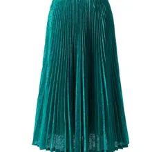 Miyake Летняя женская Европейская и американская Новая повседневная плиссированная юбка с тиснением