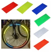 1 PZ 21 см x 8 см luorescent MTB велосипед наклейка флуоресцентная MTB велосипед Наклейка Велоспорт обод колеса Светоотражающая наклейка s Наклейка
