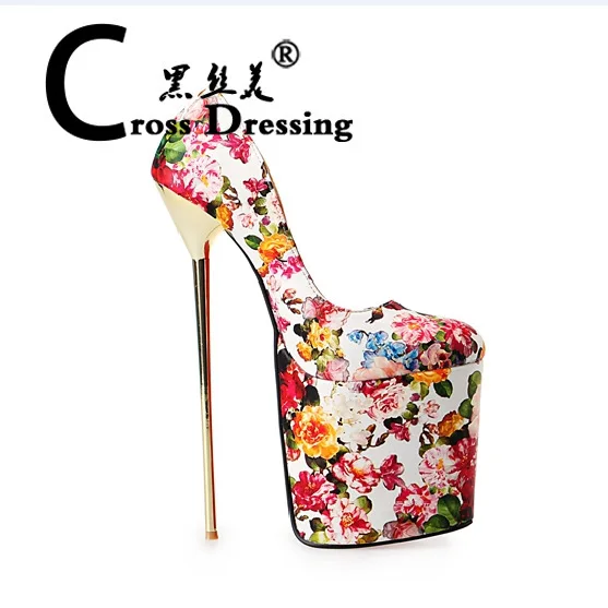 

2019 new spring autumn casual Women pumps platform sexy Thin Heels Round Toe PU high-heeled shoes