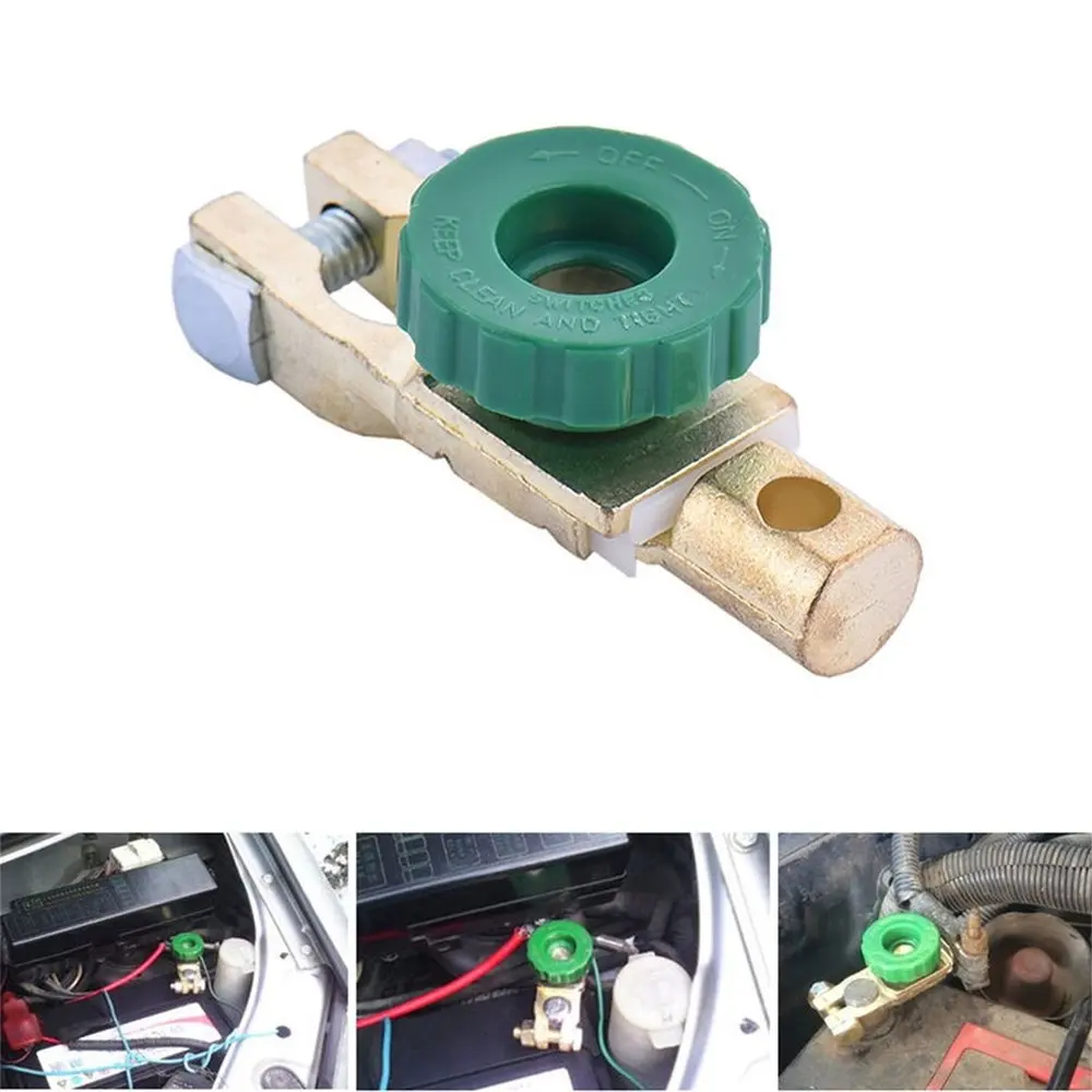 

Professional Zinc Alloy Copper Battery Terminal Link Switch Quick Cut-off Disconnect Isolator Switch Auto Car Accessories