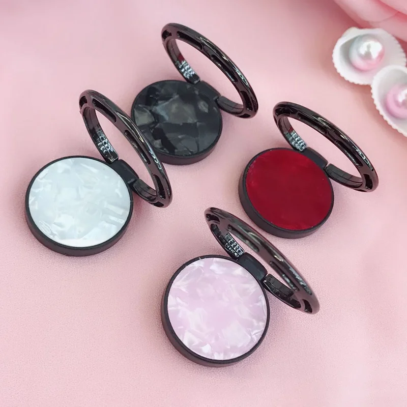 

Finger Ring Holder For iphone X XR XS Max Metal Round Phone Holders Buckle Bracket Mobile Smartphone Accessories