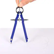 Профессиональный компас с замком, Компас для в виде геометрических фигур, 6 дюймов, с бантиками, компас, точный компас математика, компас, Comp