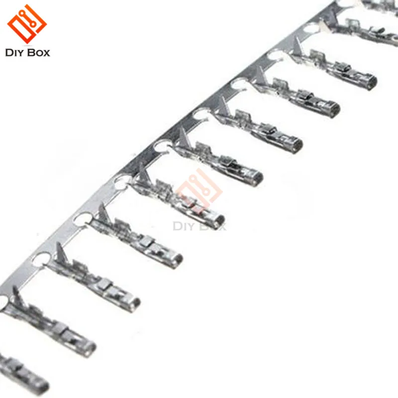 100Pcs 6P Dupont Jumper Wire Cable Housing Female Pin Connector 2.54MM Pitch bu