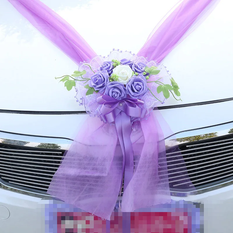 wedding car decoration 