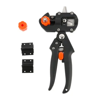 

2018 Garden Fruit Tree Pro Pruning Shears Scissor Grafting Cutting Tool Snip Secateur Machine + 2 Blade Tools Set Dropshipping