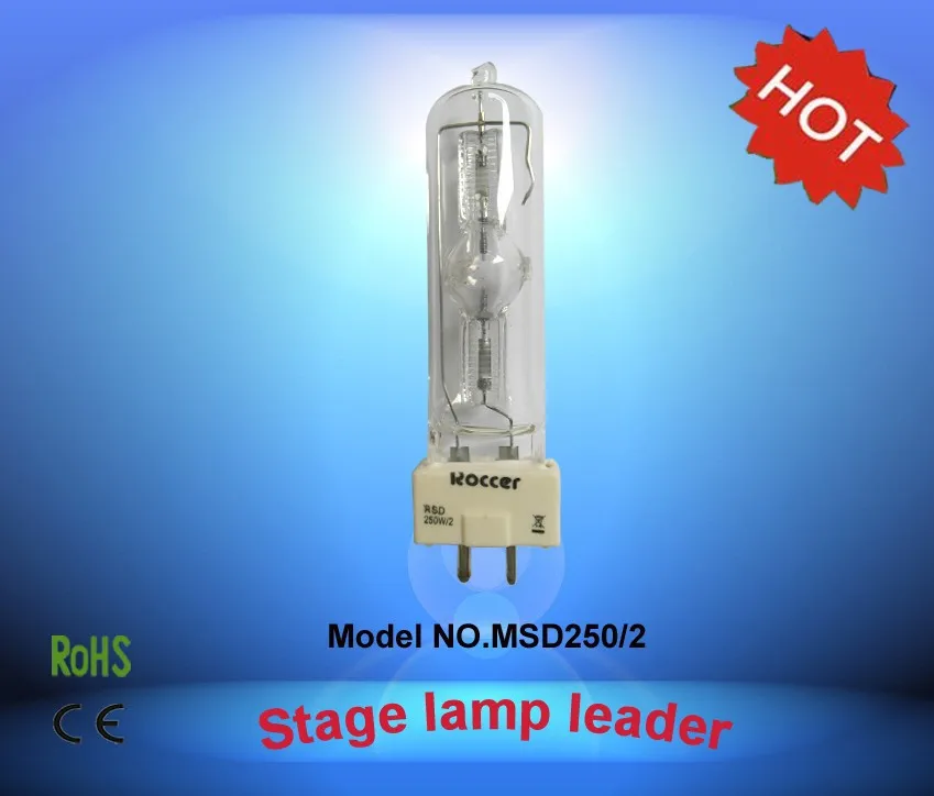 ROCCER MSD250W/2 GY9.5 Металлогалогенная лампа HSD250W/80 msd 250w 8000k 250|msd 250w|halide - Цена: 7 389,20 руб.