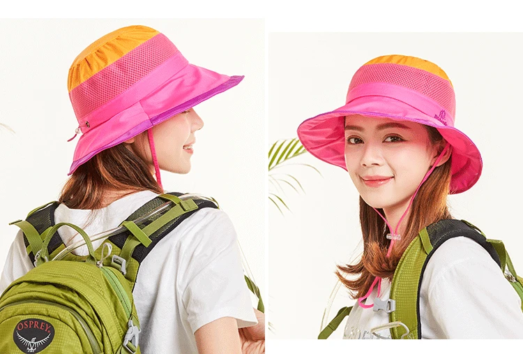Солнцезащитный крем с Стома шляпа от солнца уличная шляпа кепки солнцезащитные унисекс для Для женщин Летняя Панама Для мужчин с широкими