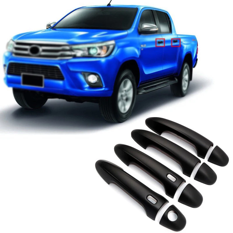 Пластиковая дверная ручка замена крышки для Toyota Hilux Revo- полезный