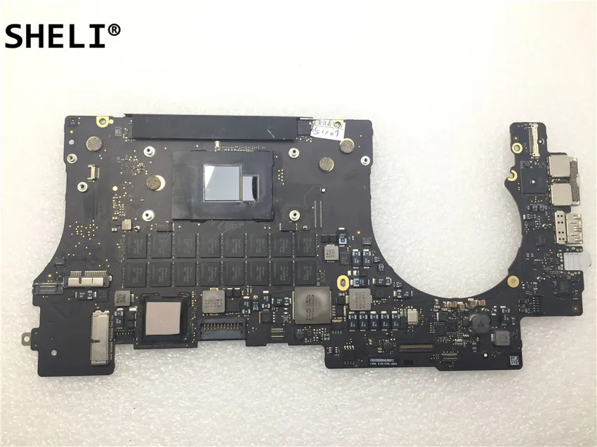 SHELI для ноутбука MacBook retina 1" поздно 2013 A1398 i7-4770HQ 2,2 ГГц 16 Гб 820-3662-A