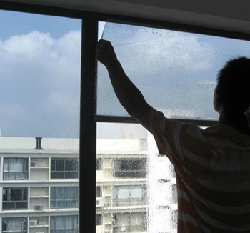 

100cmx500cm Balcony Unidirectional Sunscreen Window Film Sun Control Dodechedron Household Window Privacy DHL Delivery
