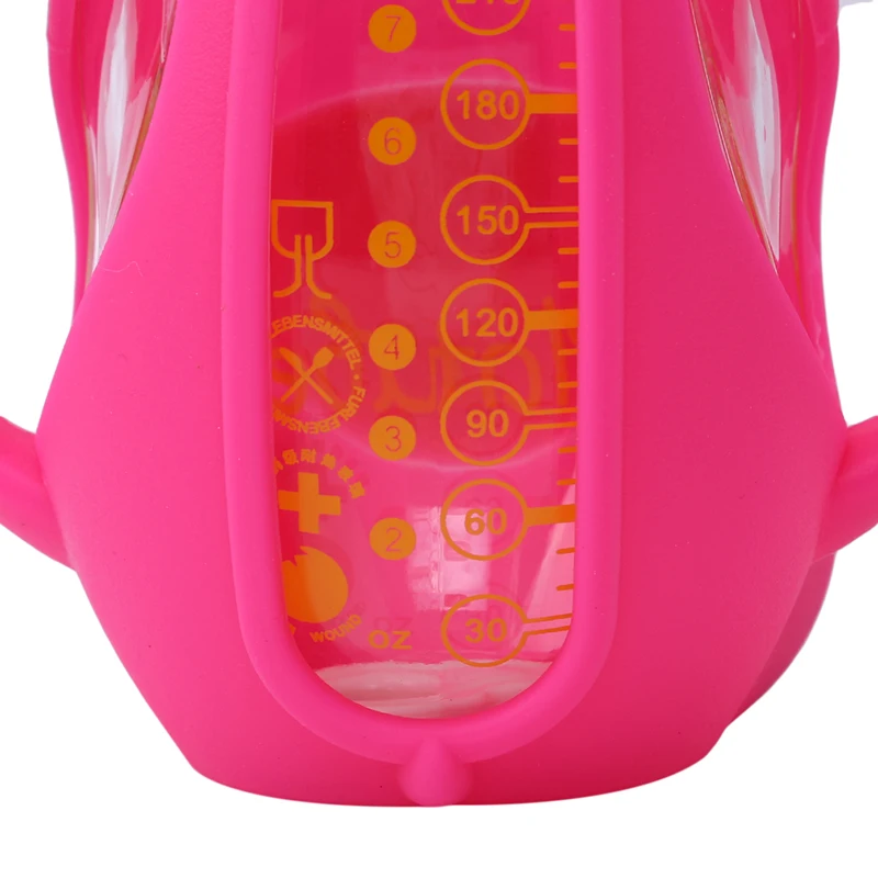 Новый безопасный для сок вода бутылочку чашки ребенка бутылка для комления молоком дети Кубок Стекло Детская кружка для кормления Mamadeira Vidro