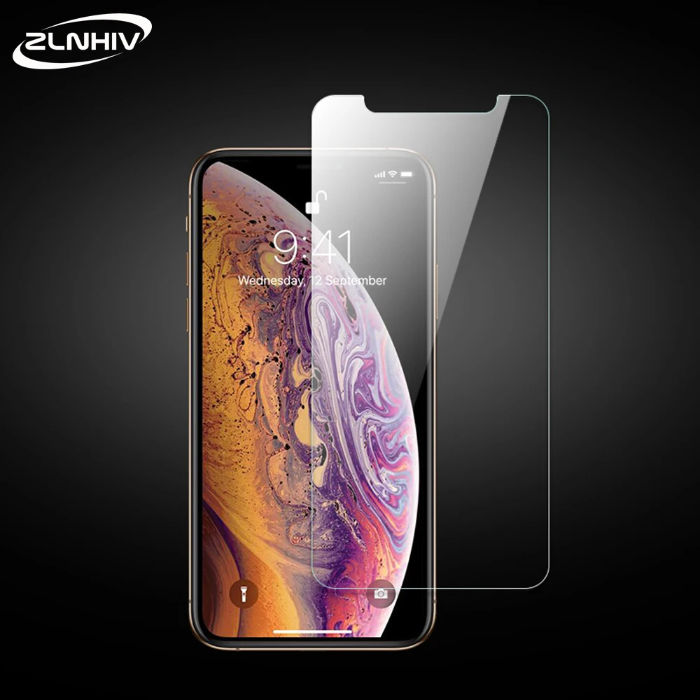 Zlnвич для iphone 6 6S plus смартфон с закаленным стеклом 9h iphoneX XR XS MAX 7 8 Защитное стекло