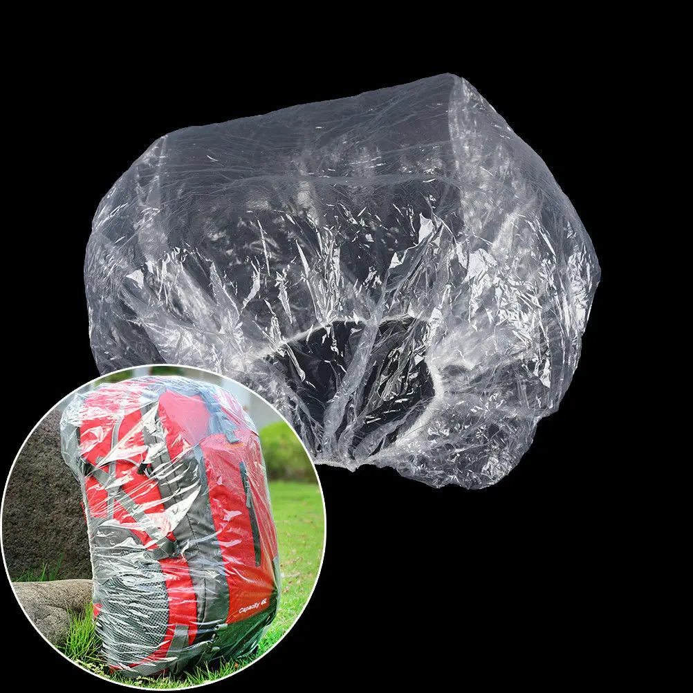 

2019 Hot Disposable Dust Rain Waterproof Backpack Cover Portable Travel Hiking Backpack Camp Rucksack Bag
