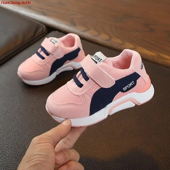 

HOT SALE kids shoes 2019 spring new mesh children's shoes breathable running casual sneakers non-slip soft baby Toddler shoes