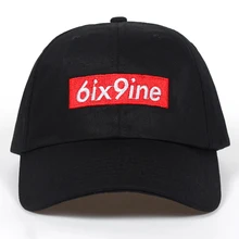 6ix9ine альбом папа шляпа(слайд пряжки) модный стиль хлопка snapback cap сезона Шапки Мужчины Женщины Марка бейсболка Шляпы