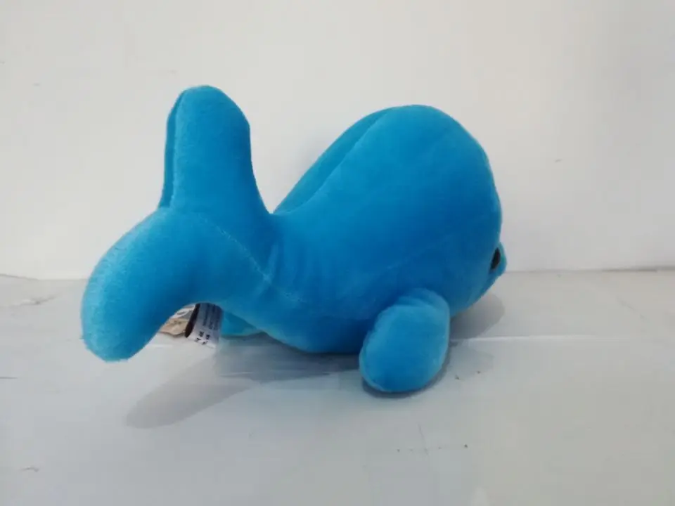 Около 30 см Прекрасный Голубой дельфин мягкая плюшевая игрушка по мотивам мультфильма кукла Дельфин подушка подарок на день рождения w0349