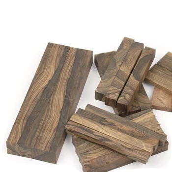 

Persimmon wood Ziricote, Ciricote (Cordia Dodecandra) Mexican Ebony Knife handle material 1 piece