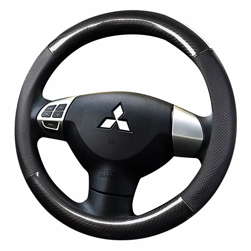Чехол на руль для Mitsubishi ASX RVR Pajero Sport Outlander PHEV Airtrek Grandis lancer evo Eclipse Cross 38 см 15 дюймов |