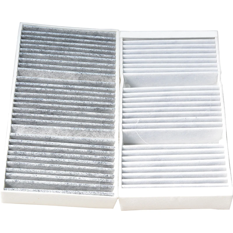 

2Pcs Car Cabin Filter for Mercedes Benz M-CLASS (W166) GL-CLASS(X166) C-CLASS (W205) Estate GLK class GL500 /GL63 AMG 1668300318