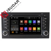 Два din 7 дюймов Android 7.1.1 dvd-плеер автомобиля для Audi/A4/S4 2002-2008 Quad Core 1.6 г Оперативная память 2 г Встроенная память 16 г Wi-Fi gps-навигация радио fm