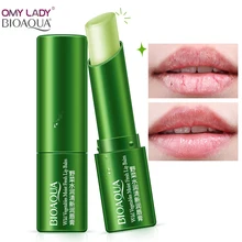 BIOAQUA увлажняющий бальзам для губ с дикими овощами, мягкая Помада для губ, удаляет линии губ, длительное увлажнение, натуральный экстракт, Уход за губами