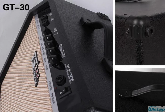 30 Вт Цифровой акустический усилитель для гитары динамик 6,5 дюймов с 3 ...