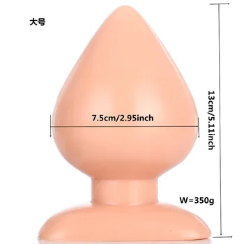 Adult Large Anal Sex Toys Super Huge Size Butt Plugs Prostate Massage For Men Female Anus Expansion Stimulator Big Anal Beads 5