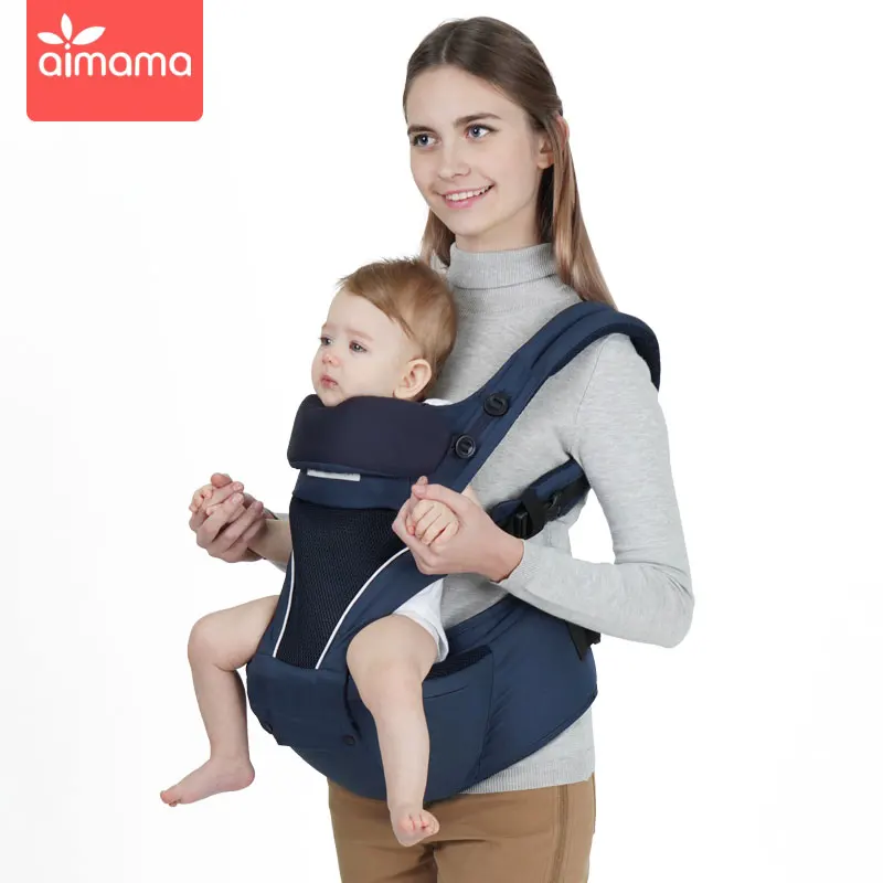 

Aimama 0-36 months multi-purpose baby carrier Hip Seat baby sling backpack Kangaroos baby wrap Traction belt cold air