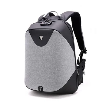 

OZUKO 2019 New Business Laptop Backpack Men Luxury Coded Lock Anti-theft Backpack Multifunction USB Charge Casual Male Backpacks