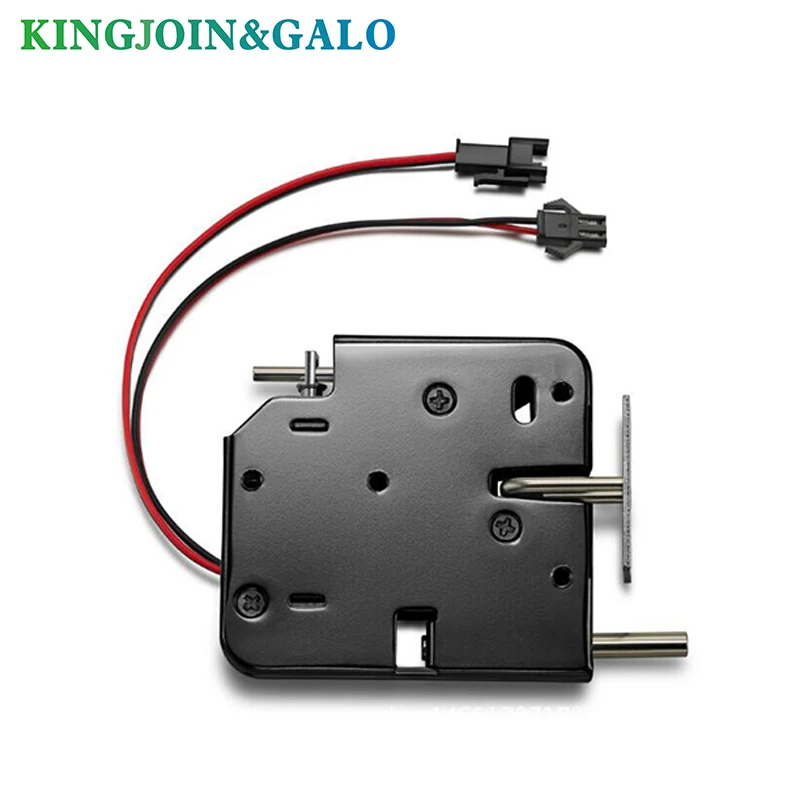 DC 12V 2A Solenoid Electromagnetic Electric Control Cabinet Drawer Lockers Lock latch Push-push Design