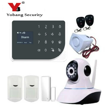 YoBang Security Smart Home Security WIFI GSM Alarm System And Android IOS APP Control Spanish Russian Voice Video IP Camera. YoBang Security Smart Home Security WIFI GSM Alarm System And Android IOS APP Control Spanish Russian Voice Video IP Camera.