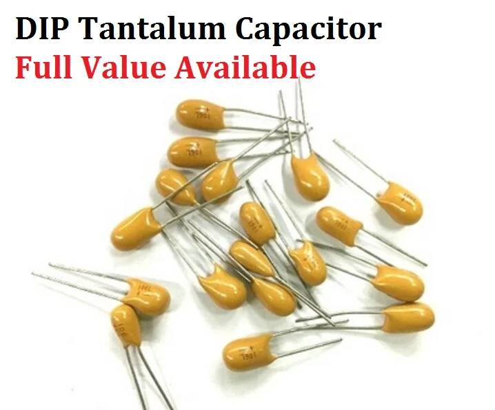 

5PCS DIP Tantalum Capacitor 16V 10UF 16V 106F Capacitance 16V10UF 106 DIP Capacitors 10UF16V