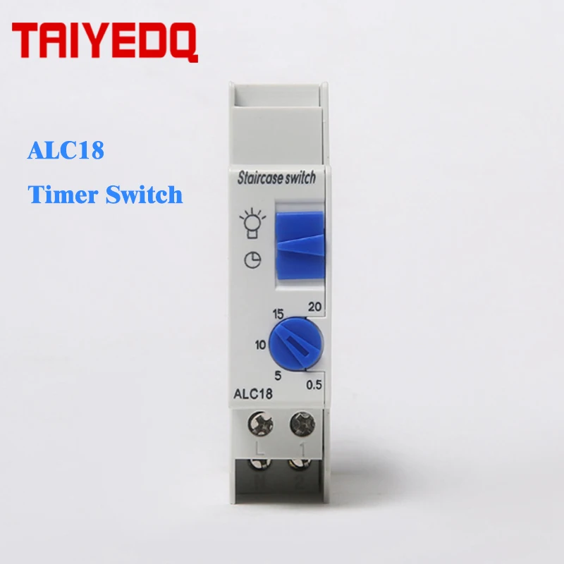 Us 5 0 Alc18 Staircase Lighting Timer Switch Relay 220v 16a Corridor Mechanical Din Rail 50 60hz In Relays From Home Us 5 0 Alc18 Staircase Lighting Timer Switch Relay 220v 16a Corridor Mechanical Din Rail 50 60hz In Relays From Home