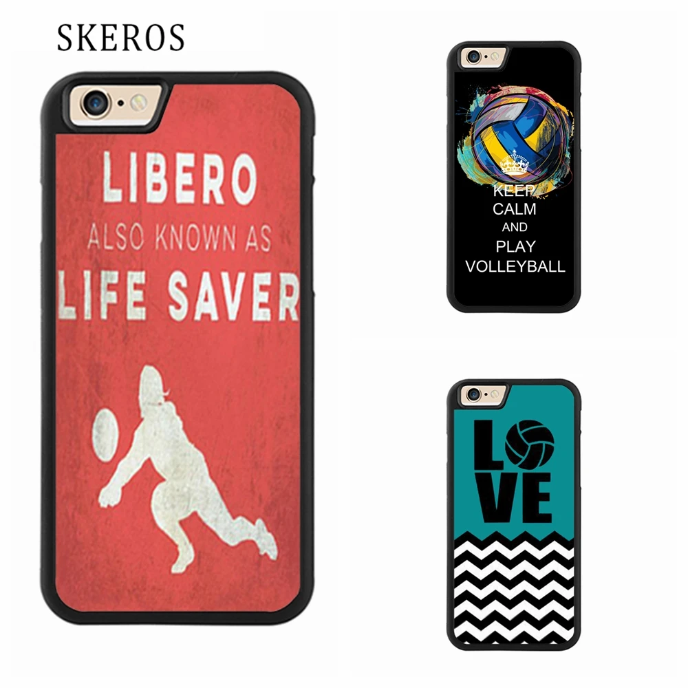 Skeros волейбол Телефон чехол для iPhone X 4 4S 5 5S 6 6S 7 8 Plus плюс # A397 |